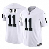 Men & Women & Youth Las Vegas Raiders #11 Jeremy Chinn White 2025 F.U.S.E. Vapor Stitched Jersey,baseball caps,new era cap wholesale,wholesale hats